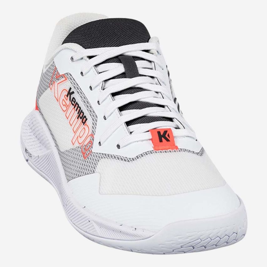 Kempa Kourtfly Two weiss/schwarz/fluo rot