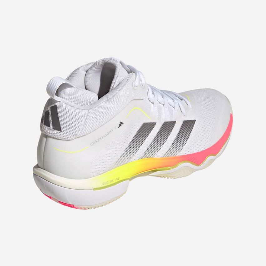 Adidas Crazyflight 7 Mid Men white/iron metallic