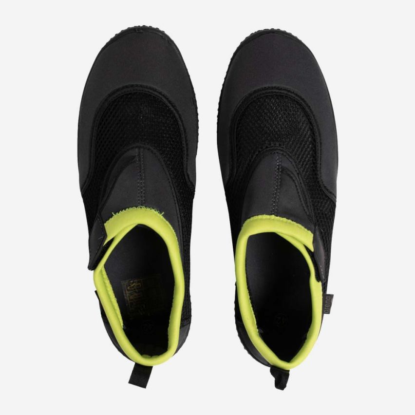 Arena Badeschuhe Watershoes dark grey/lime
