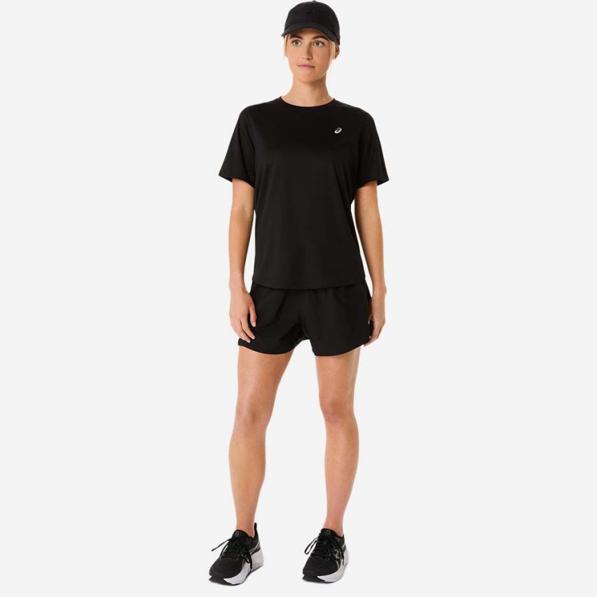 ASICS CORE SS TOP Lady performance black