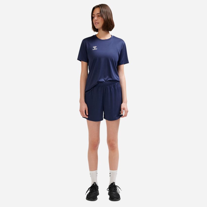 Hummel hmlESSENTIAL SHORTS WOMAN marine
