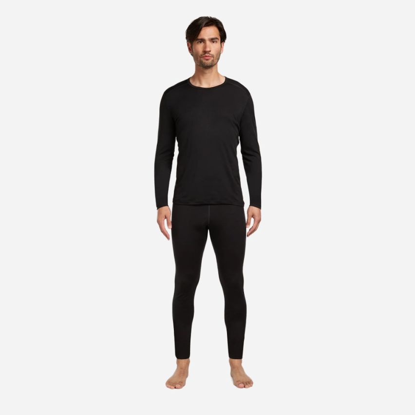 icebreaker Merino 200 Oasis Thermohose Herren schwarz