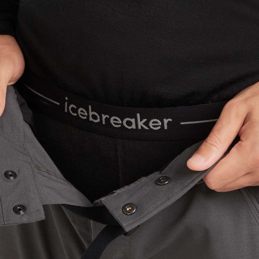 icebreaker Merino 200 Oasis Thermohose Herren schwarz