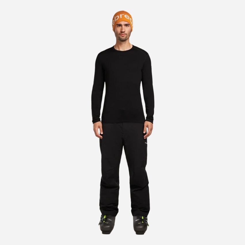 icebreaker Merino 260 Oasis Longsleeve Thermoshirt Herren schwarz