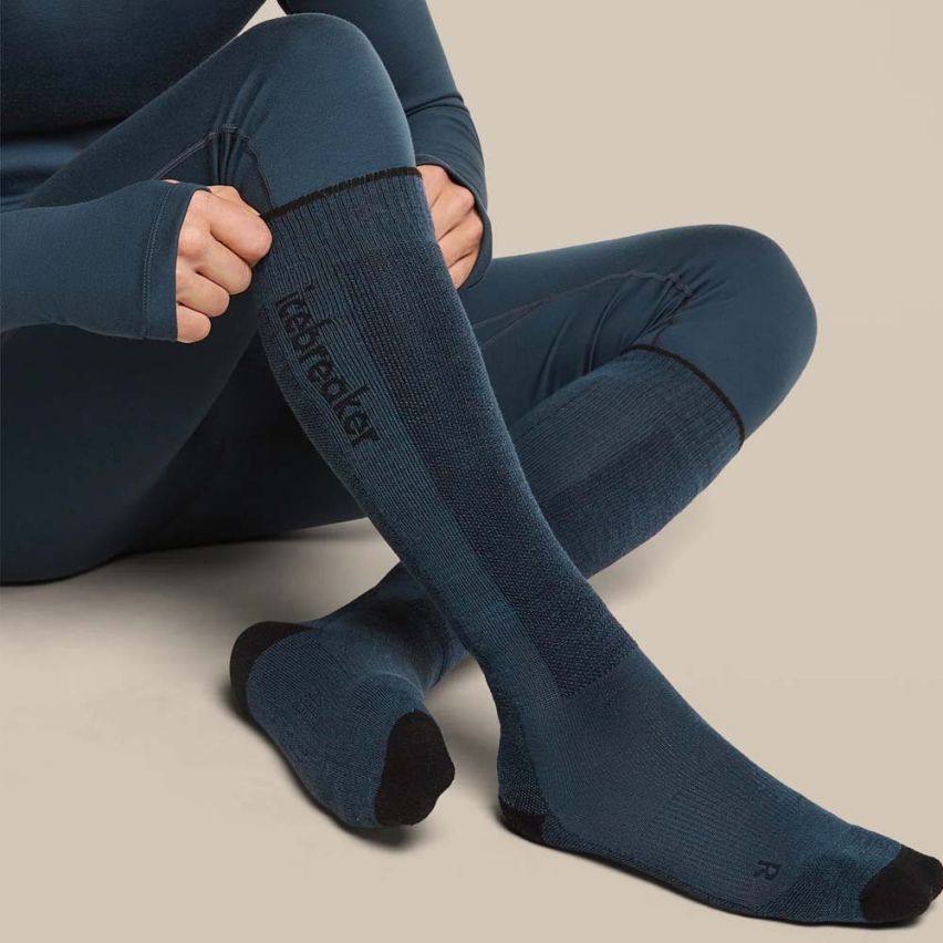 icebreaker Merino Skisocken Ski+ OTC Herren navy