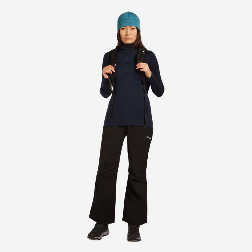 icebreaker 260 Oasis Thermo-Oberteil mit Reissverschluss Damen navy