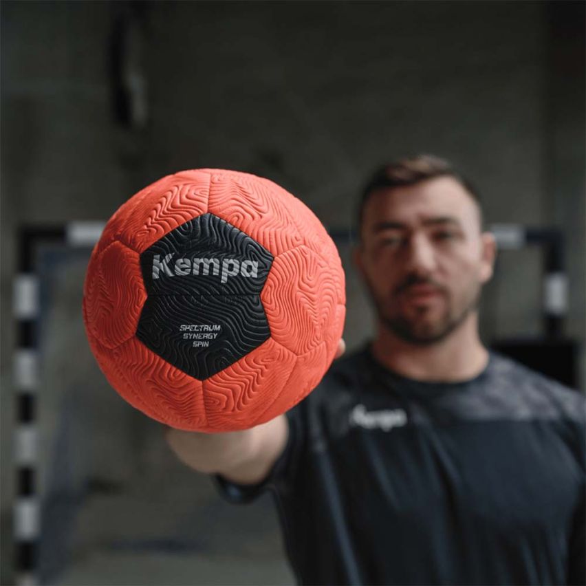 Kempa Spectrum Synergy Spin fluo rot/schwarz