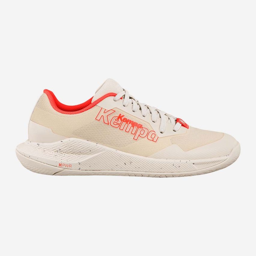 Kempa Kourtfly Two Damen beige/fluo rot