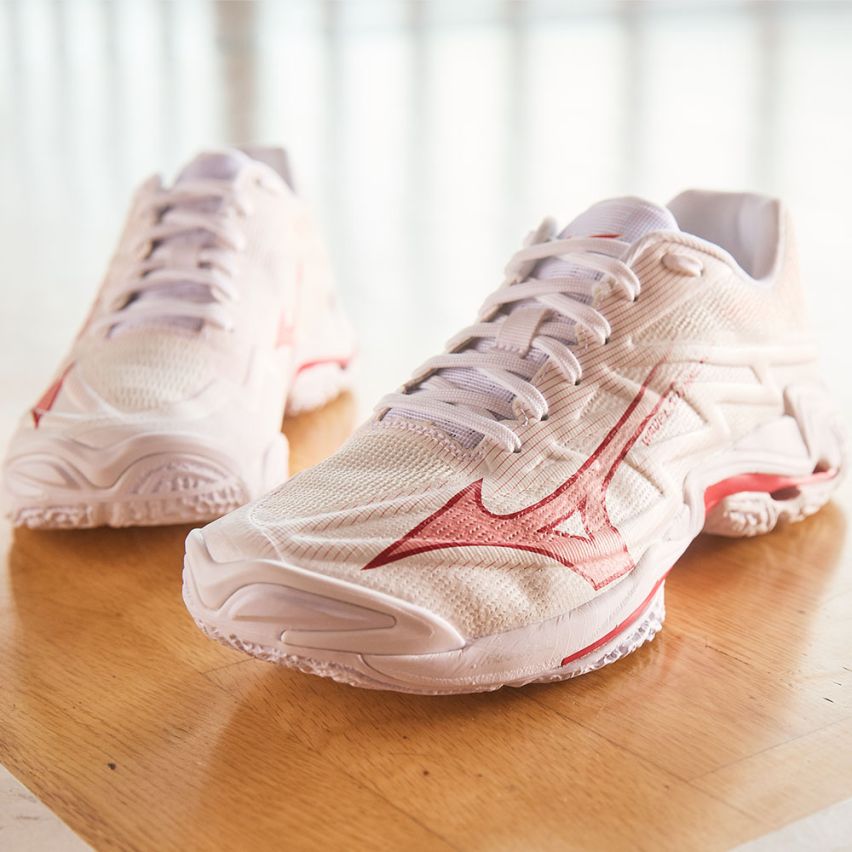 Mizuno Wave LIGHTNING ELITE white/rose elegance/lava falls