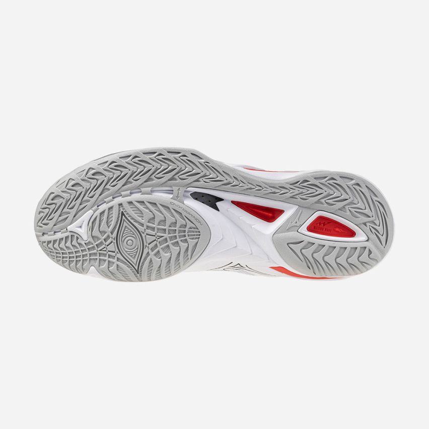 Mizuno Wave MIRAGE 5 white/black/fiery red
