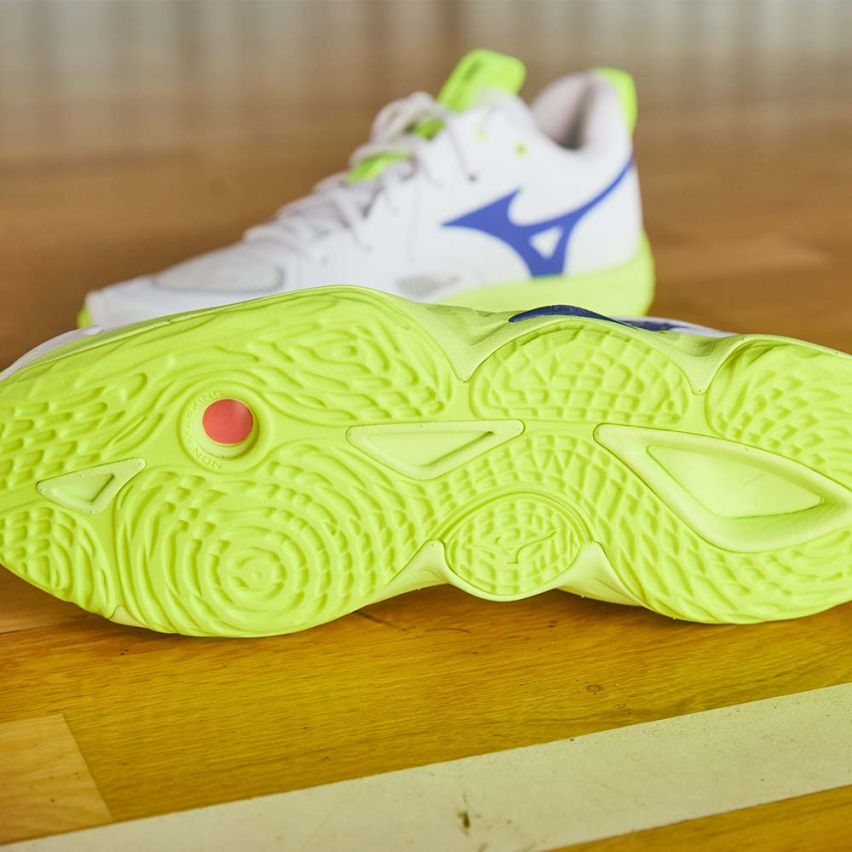 Mizuno Wave MOMENTUM ELITE white/lightning yellow/dazzling 