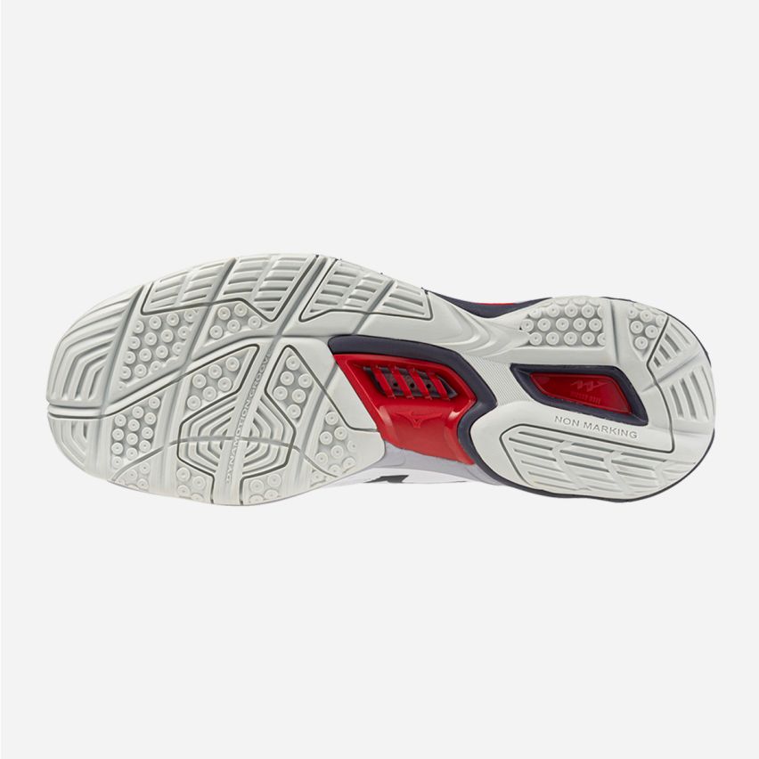 Mizuno Wave STEALTH 6 white/salsa/black