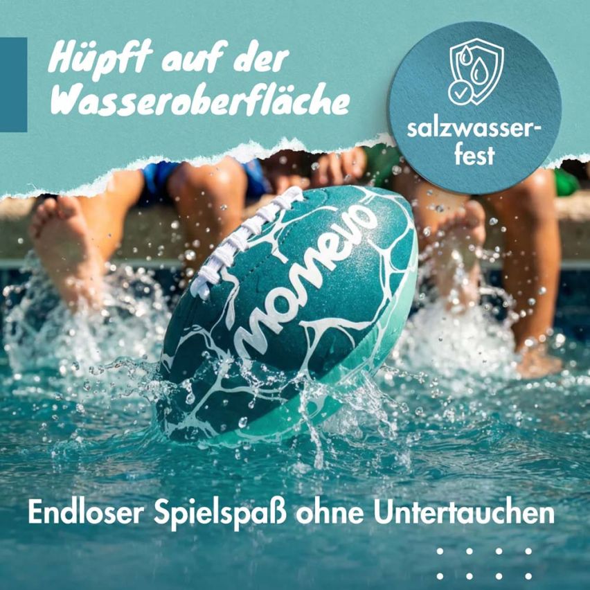 momevo weicher American Football BeachBuddy Egg aus Neopren