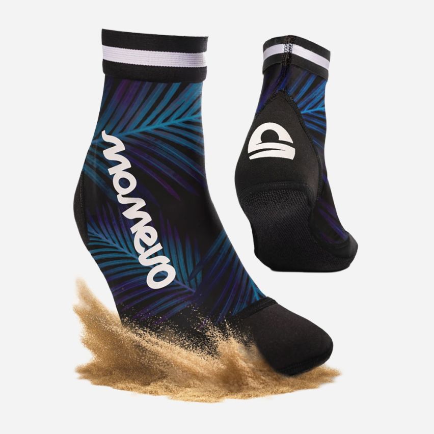 momevo Beachmates Beachsocken Blau Palm