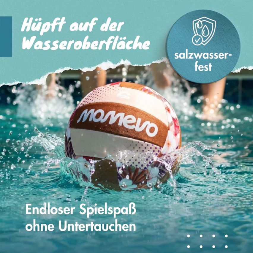 momevo Kinderball Beachbuddy Neopren hawaii (Grösse 5)