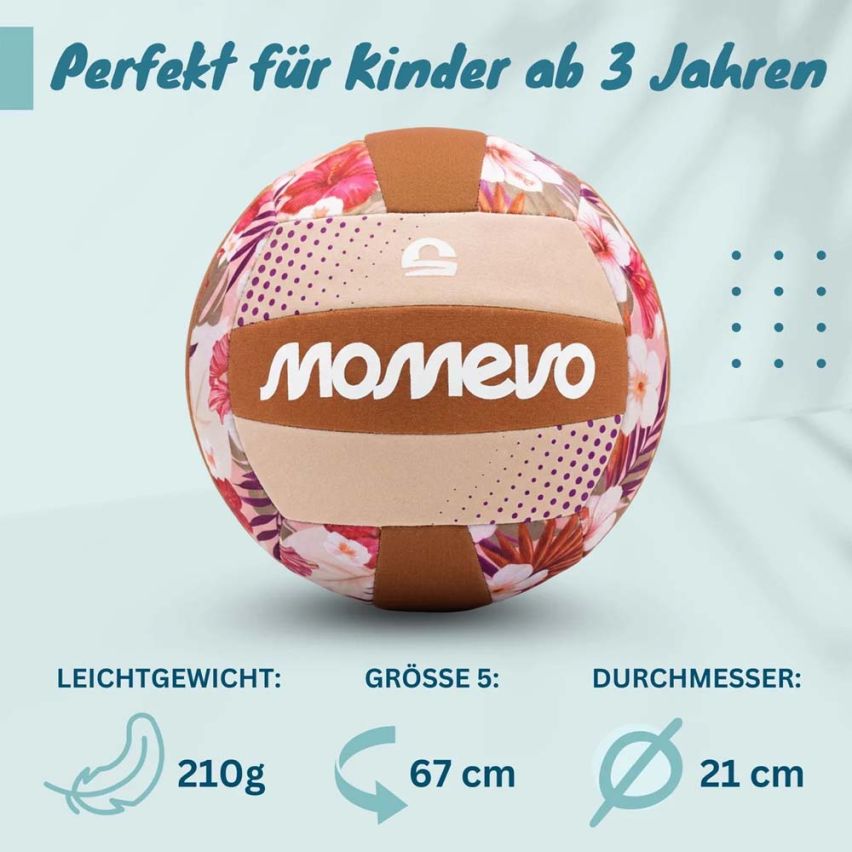 momevo Kinderball Beachbuddy Neopren hawaii (Grösse 5)