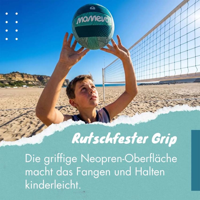 momevo Kinderball Beachbuddy Neopren Jungle (Grösse 5)