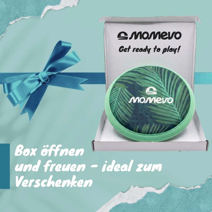 momevo weiche Frisbeescheibe FlyBuddy aus Neopren