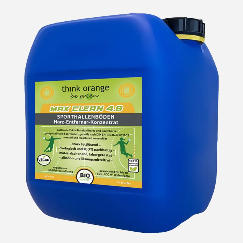 TOBG® HarzHeld Harzentferner Sporthallen-Bodenreiniger 5L