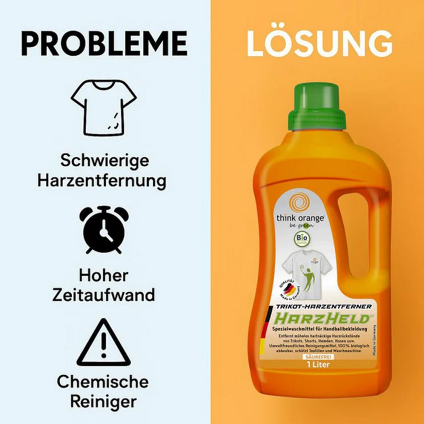 TOBG® HarzHeld Harzentferner Textilien 5L