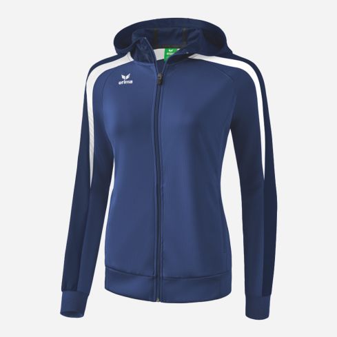 Erima Damen Trainingsjacke LIGA 2.0 mit Kapuze navy