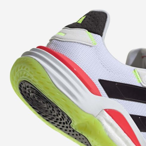 Adidas Stabil 16 white/aurora metallic/purple