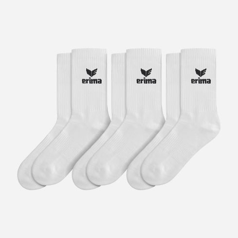 Erima Sportsocken weiss (3-Pack)