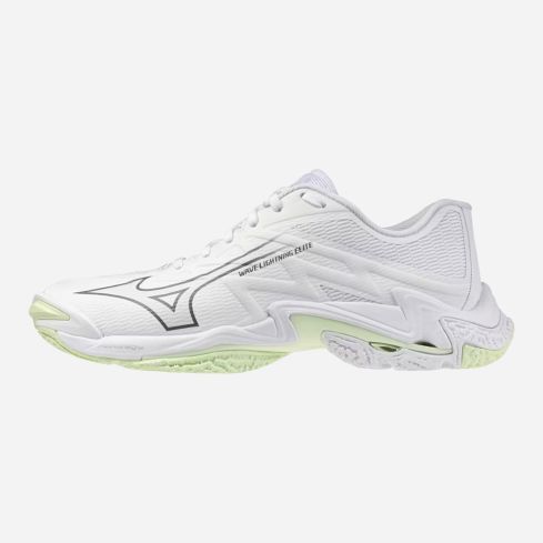Mizuno Wave LIGHTNING ELITE white/balsam green/ambrosia