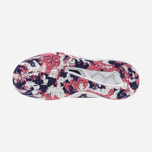 Mizuno Wave LUMINOUS 3 white/violetindigo/camelliaros
