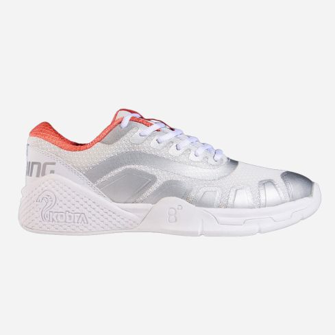 Salming HallenschuhRecoil Kobra Women white/living coral